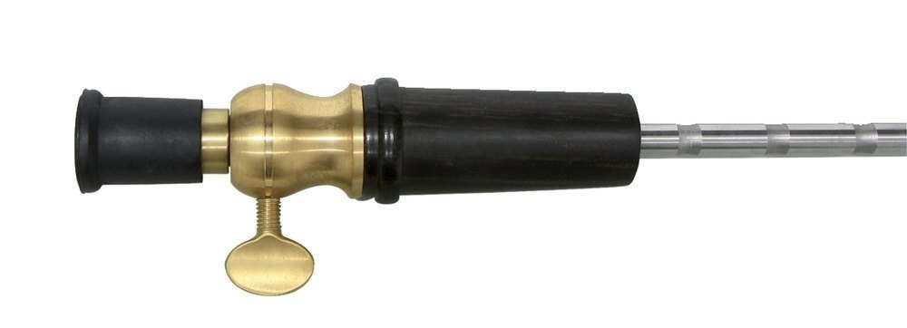 Ulsa Solitaire Endstift für Kontrabass, 29/31 mm, vergoldet