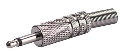 GEWA 3,5-mm-Mono-Minijack-Stecker mit Knickschutz