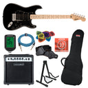 Fender Squier Sonic Stratocaster HSS Starterpaket (Schwarz)