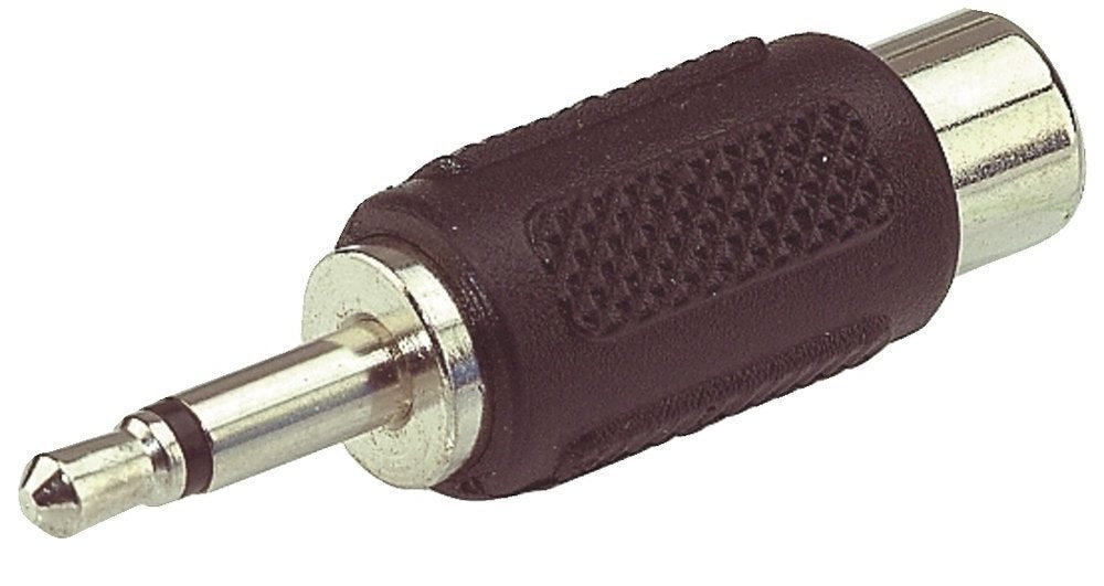 GEWA Adapter Cinch-Buchse auf 3,5-mm-Mono-Miniklinke
