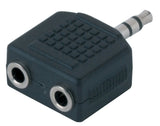 GEWA Adapter Mini-Klinken-Splitter 3,5 mm Stereo