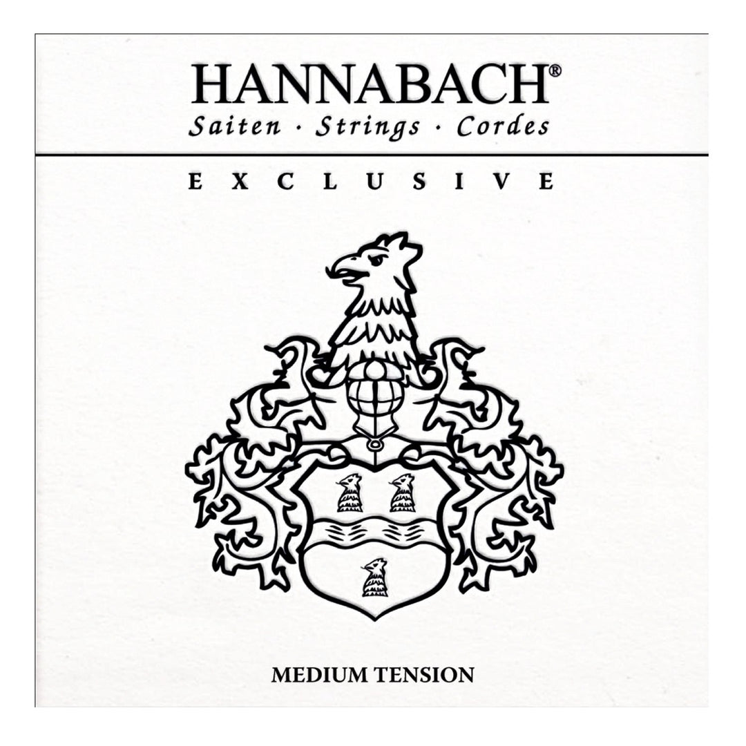 Hannabach Saiten für klassische Gitarren Exclusive Serie Medium Tension - Exclusiv Medium Tension Set (EXCLMT)