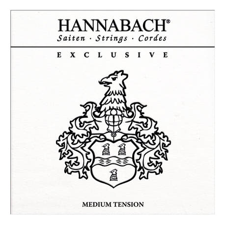 Hannabach Exclusive A5 Basssaite für klassische gitarren, medium tension