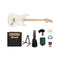 Fender Squier Affinity Stratocaster Electric Guitar Starter Kit (Olympic White)