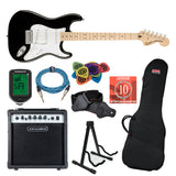 Fender Squier Affinity Stratocaster Starterpaket (Schwarz)