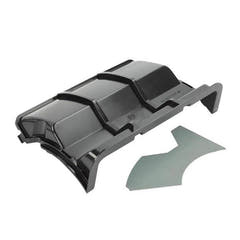2-DIN Rahmen für Mii, Citigo und Up (Glänzend Schwarz)