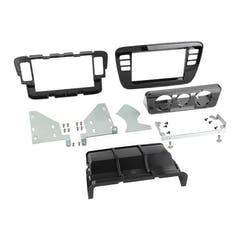 2-DIN Rahmen für Mii, Citigo und Up (Glänzend Schwarz)