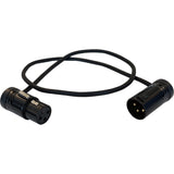 AMP XLR-Angled Patchkabel
