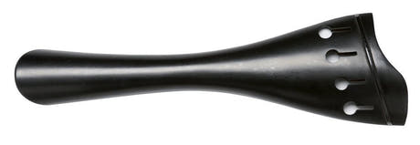 GEWA Kontrabass-Saitenhalter aus Ebenholz, 3/4, 4 Saiten, gebogen