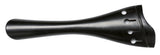 GEWA Kontrabass-Saitenhalter aus Ebenholz, 3/4, 4 Saiten, gebogen