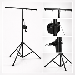 Hardman LS2 wind-up Lichtstativ, 1,6 bis 2,8 m, 50 kg