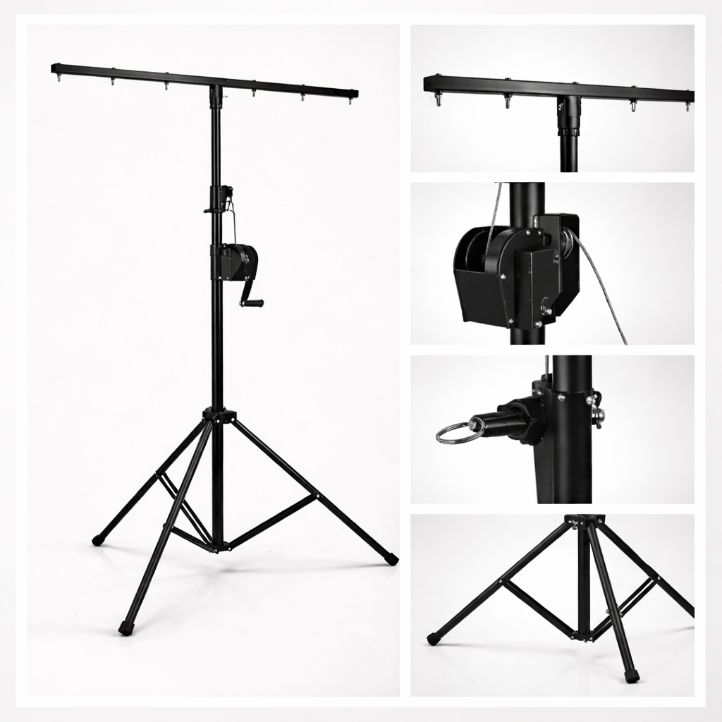 Hardman LS2 wind-up Lichtstativ, 1,6 bis 2,8 m, 50 kg