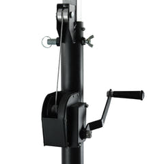 Hardman LS3 wind-up Lichtstativ, 1,7 bis 4,3 m, 65 kg