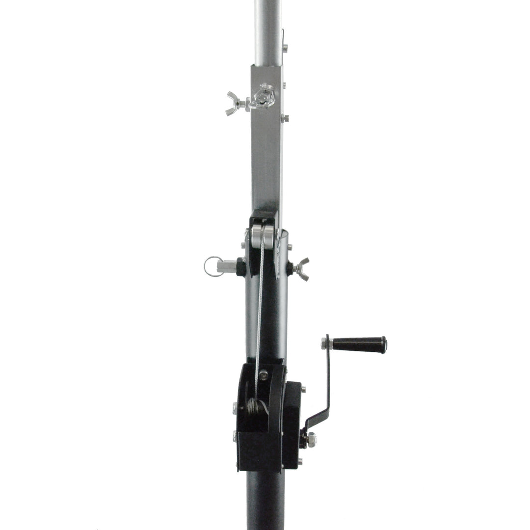 Hardman LS3 wind-up Lichtstativ, 1,7 bis 4,3 m, 65 kg