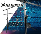 Hardman LS4 wind-up Lichtstativ mit doppelter Quertraverse, 1,7 bis 4,3 m
