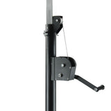 Hardman LS4 wind-up Lichtstativ mit doppelter Quertraverse, 1,7 bis 4,3 m