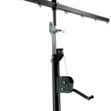 Hardman LS4 wind-up Lichtstativ mit doppelter Quertraverse, 1,7 bis 4,3 m