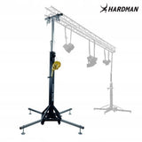 Hardman ST150 Bühnenturm mit Seilzug, 1,75 bis 4,3 m, 150 kg