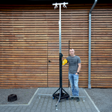 Hardman ST150 Bühnenturm mit Seilzug, 1,75 bis 4,3 m, 150 kg