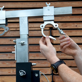 Hardman ST150 Bühnenturm mit Seilzug, 1,75 bis 4,3 m, 150 kg