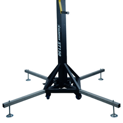 Hardman ST150 Bühnenturm mit Seilzug, 1,75 bis 4,3 m, 150 kg