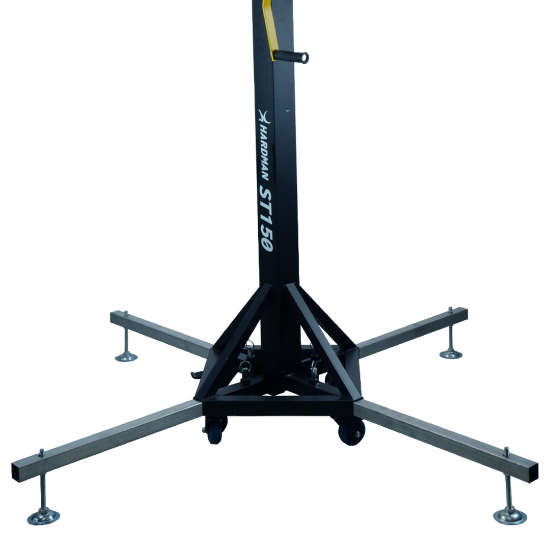 Hardman ST150 Bühnenturm mit Seilzug, 1,75 bis 4,3 m, 150 kg