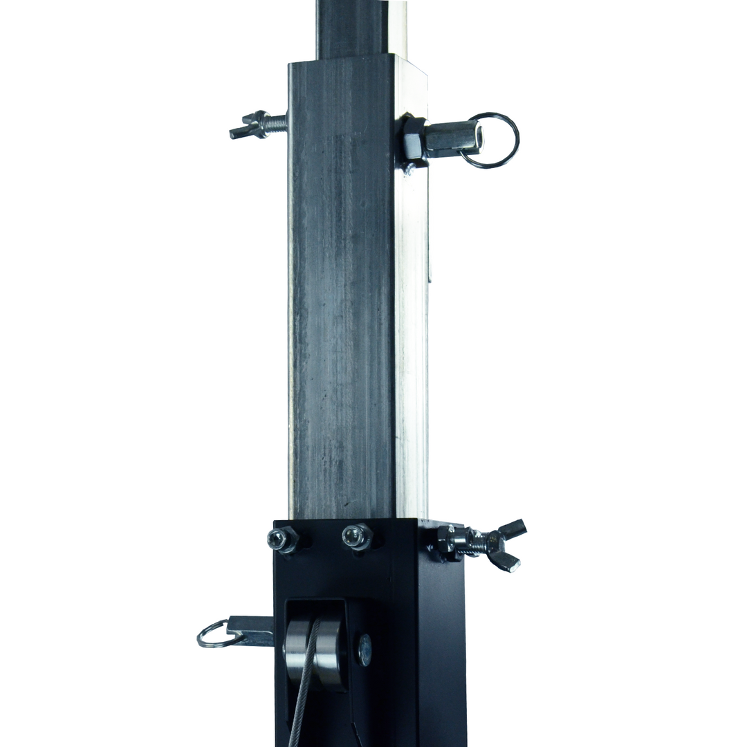 Hardman ST150 Bühnenturm mit Seilzug, 1,75 bis 4,3 m, 150 kg