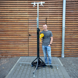 Hardman ST150 Bühnenturm mit Seilzug, 1,75 bis 4,3 m, 150 kg