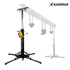 Hardman ST300 Bühnenturm mit Seilzug, 2 bis 5,5 m, 300 kg