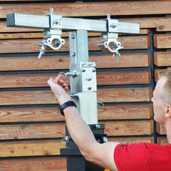 Hardman ST300 Bühnenturm mit Seilzug, 2 bis 5,5 m, 300 kg
