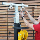 Hardman ST300 Bühnenturm mit Seilzug, 2 bis 5,5 m, 300 kg