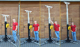 Hardman ST300 Bühnenturm mit Seilzug, 2 bis 5,5 m, 300 kg