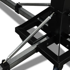 Hardman ST300 Bühnenturm mit Seilzug, 2 bis 5,5 m, 300 kg