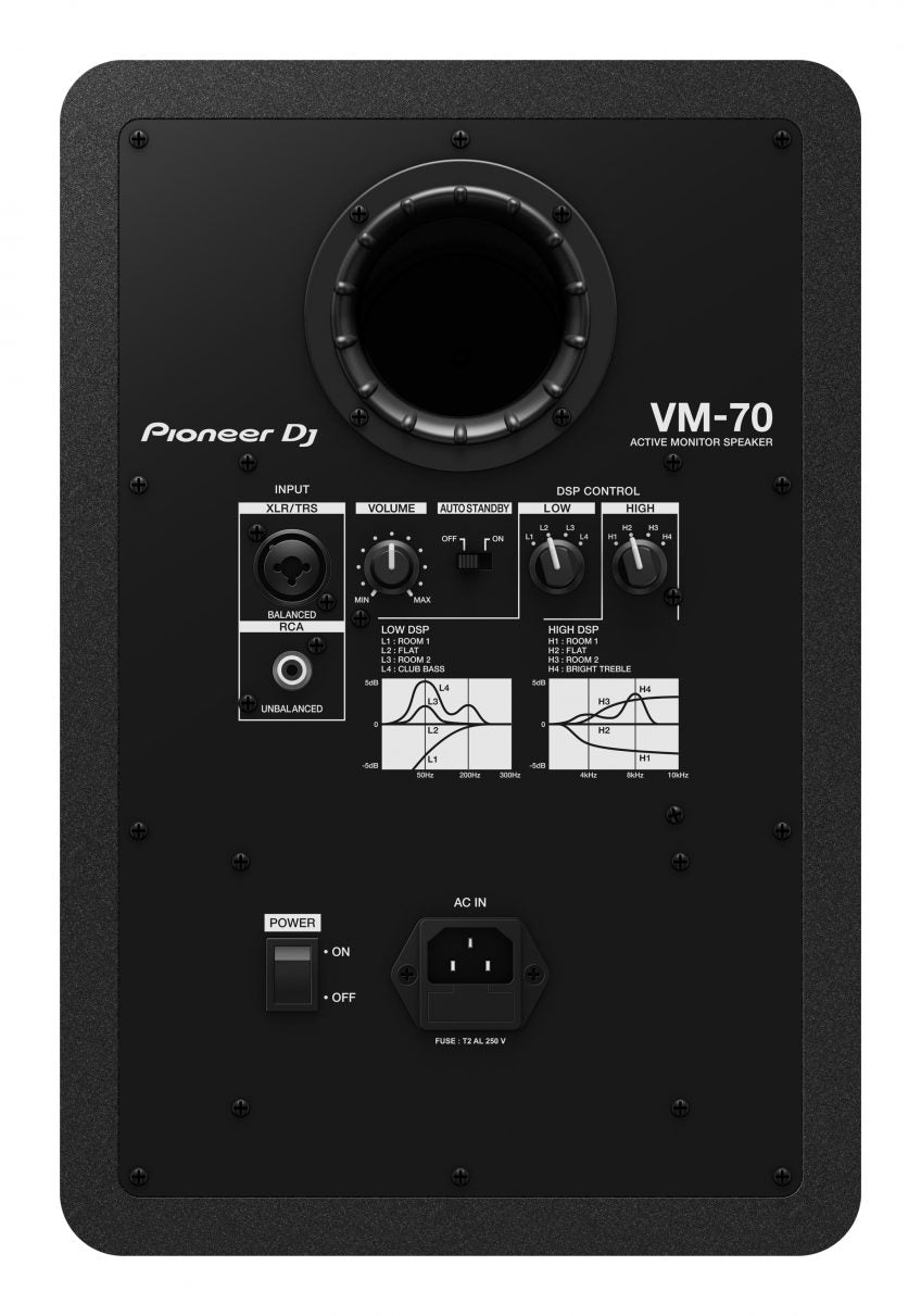 Pioneer DJ VM-70 - Aktiver Studio Monitor