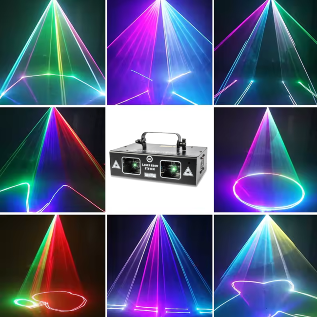 LIGHT4ME COSMOS RGBWA 6-i-1 LED Multieffektlampe