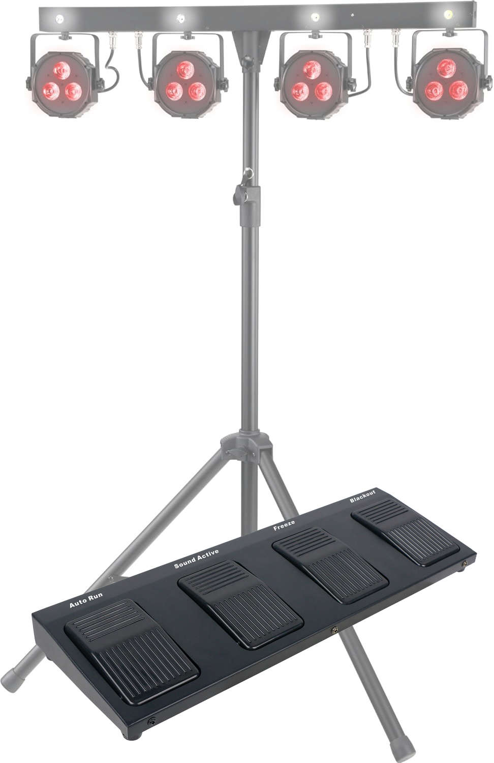 Light4Me MT BAR WFS Kabellose Fußsteuerung für MT BAR 1-3 Lichtsets