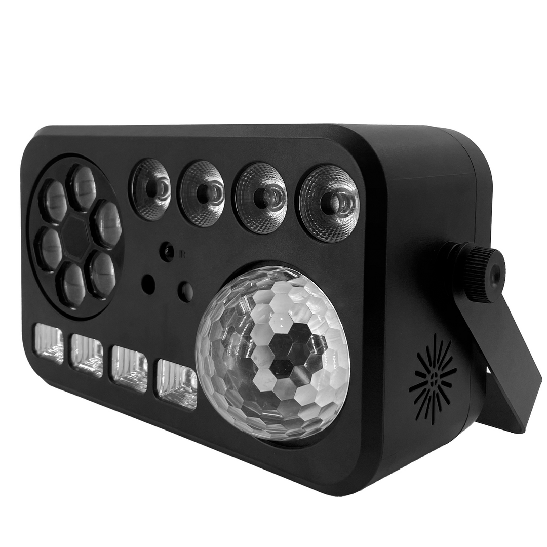 LIGHT4ME PARTY V Multi-Effekt LED-Licht RGBW-UV 6