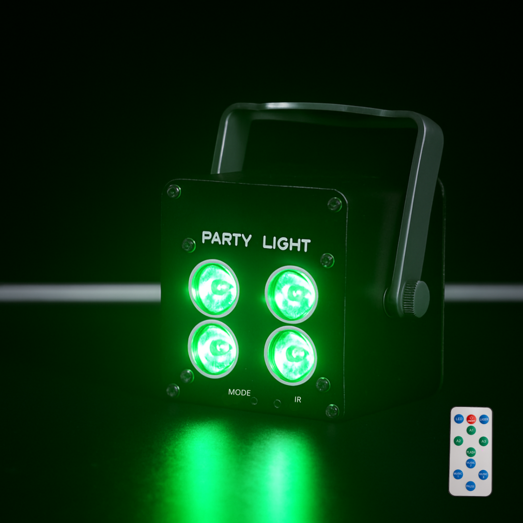 Light4Me 4x3W Batterie Spot