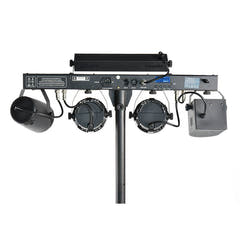 LIGHT4ME T-BAR LASER STROBE LED PAR DERBY UV IR Multi-Effekt
