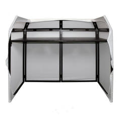 DJ Screen Pro MKII DJ-Kabine mit Tisch