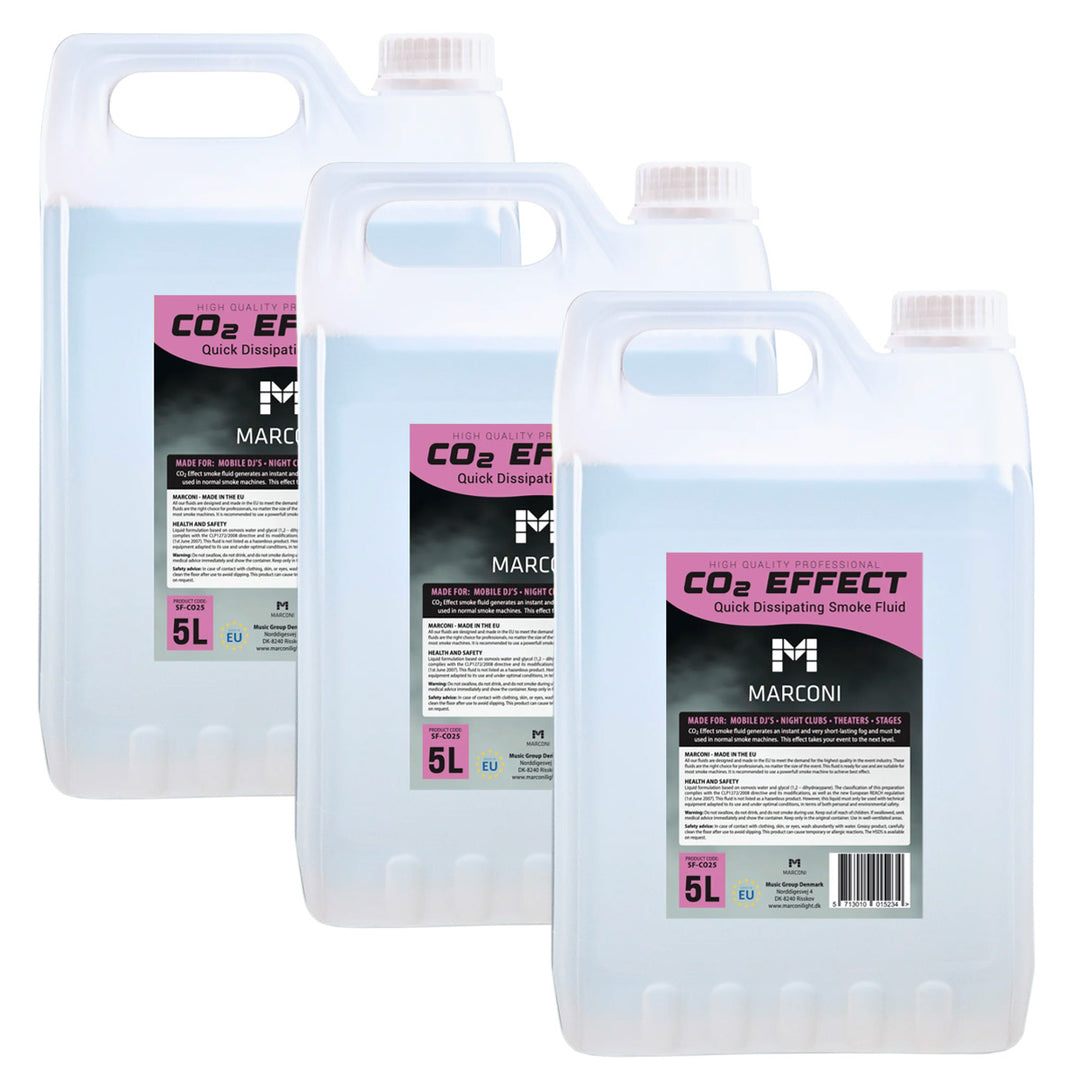3 x 5L Nebelfluid (CO2 Effekt)