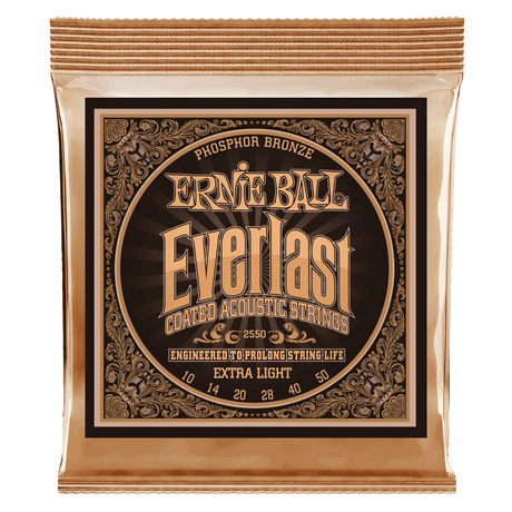 Ernie Ball Everlast Coated Phosphor Bronze Gitarrengurte (Akustisch)