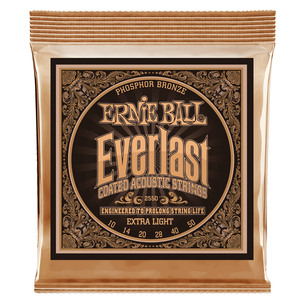 Ernie Ball Everlast Coated Phosphor Bronze Gitarrengurte (Akustisch)