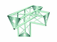 Alutruss DECOTRUSS 4-Wege pc. \/ SAT 42 (Silber)