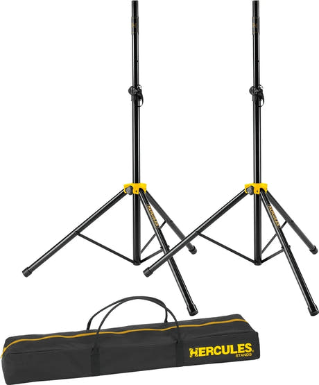 Hercules - Lautsprecherständer mit Tasche Bundle (45kg, 2,24m)