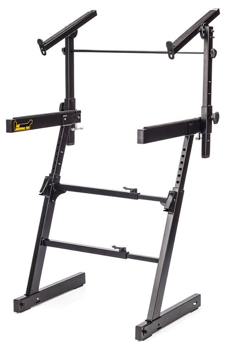 Hercules KS410B Doppelstufiger Keyboardständer