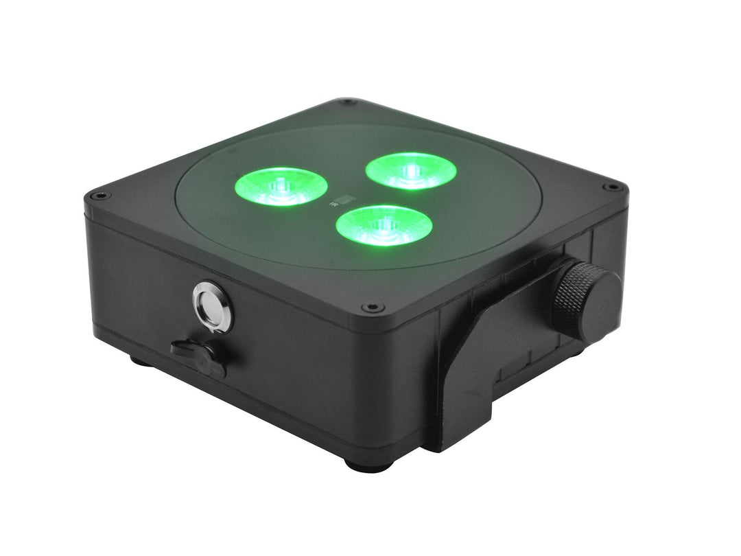 EUROLITE AKKU IP Flach Light 3 bk