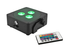 EUROLITE AKKU IP Flach Light 3 bk