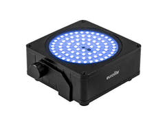 EUROLITE Set 8x AKKU IP Flat Light SMD bk + Plastic case mit Trolley