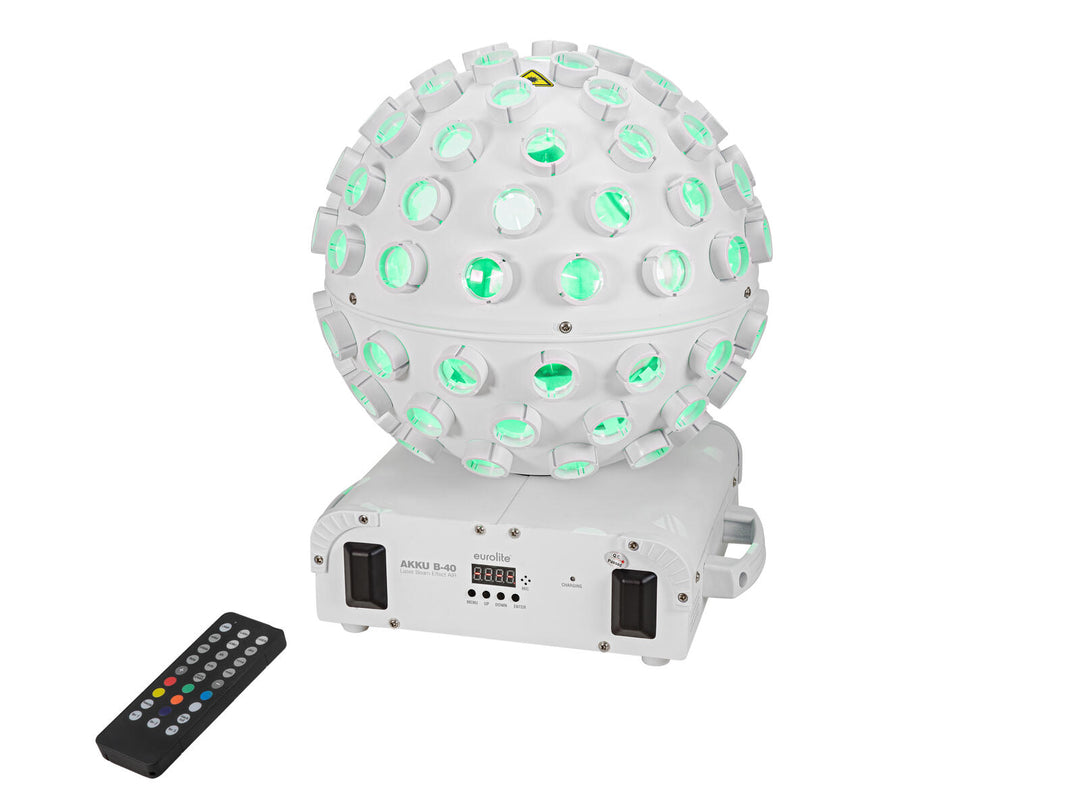 EUROLITE AKKU B-40 Laser Beam Effect AIR weiß